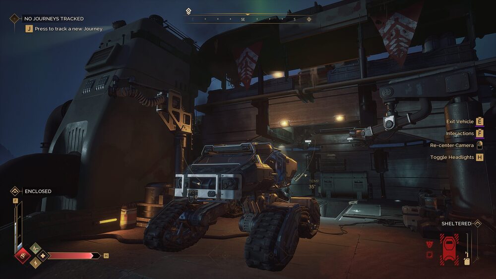 Buggy used in Dune: Awakening