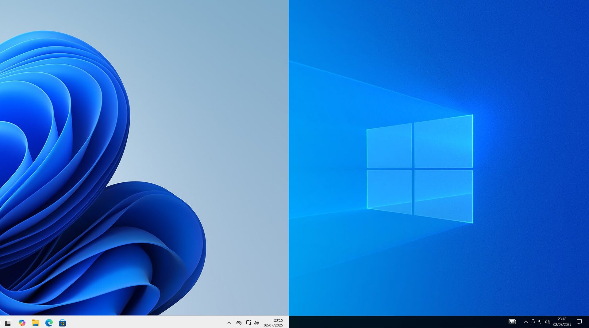 windows-11-and-windows-10-desktops